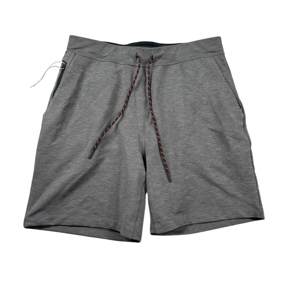 Vineyard Vines OTG On-The-Go Knit Shorts Mens Medium Gray Heather Performance 7"